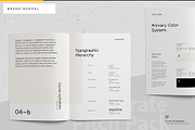 Circle Brand Manual Guidelines, a Brochure Template by Egotype (Thumbnail 9 of 23)