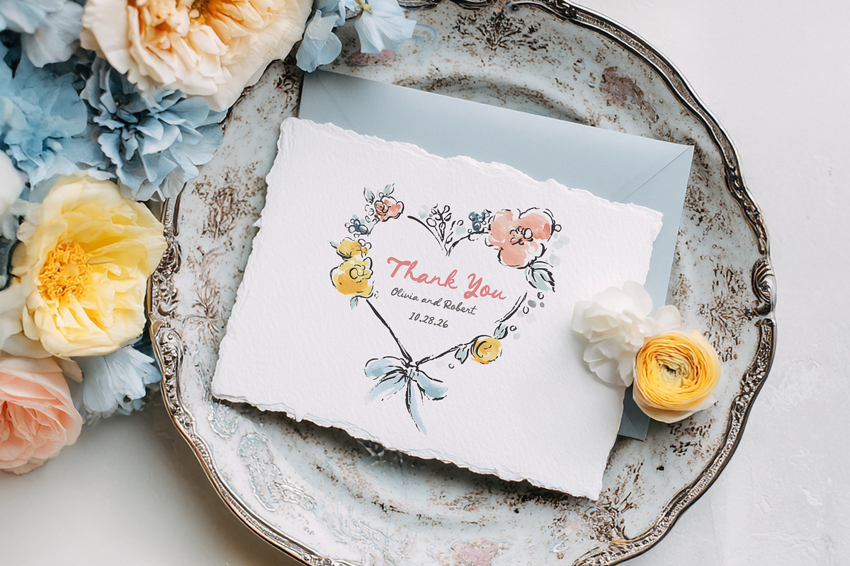 Whimsical Love Wedding Illustrations, an Illustration by Tinydew (Photo 2 of 14)