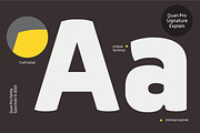 Quan Pro, a Sans Serif Font by Typesketchbook Foundry (Thumbnail 2 of 7)