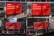 40 Construction Banner Mockup Bundle, a Mockup by Vitora Mockup (Thumbnail 9 of 12)