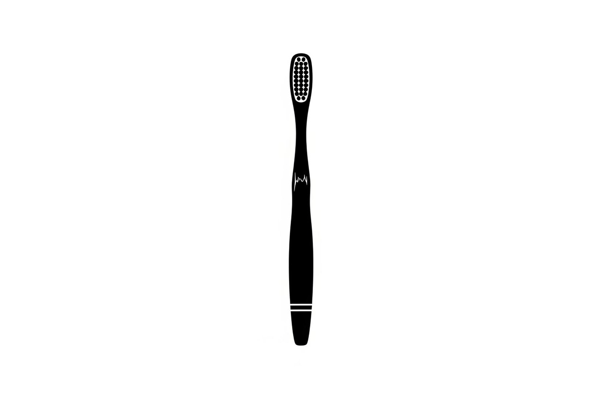 Minimal Toothbrush Silhouette, a Graphic by hafijul (Photo 4 of 14)