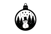 Christmas Laser Cut Ornament Bundle, a Graphic by Designer_Momina (Thumbnail 8 of 14)