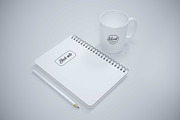 Elegant Stationery / Branding Mockup, a Print Template by Designrepos (Thumbnail 6 of 8)
