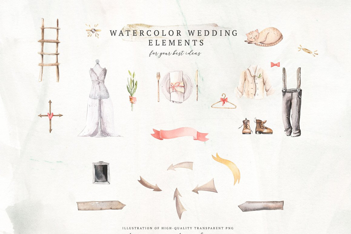 Watercolor Wedding Map Creator, a Decorative Illustration by Spasibenko Art