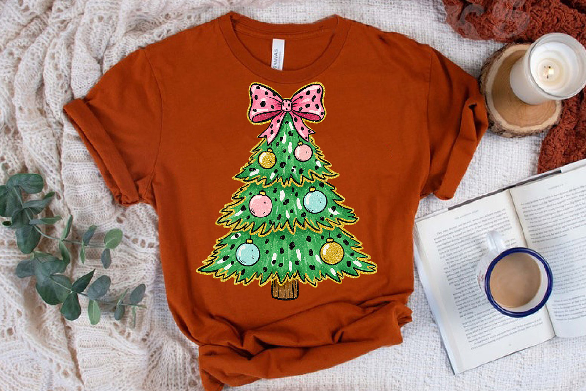 Colorful Glitter Coquette Christmas, an Illustration by Libby Wishes (Photo 4 of 8)