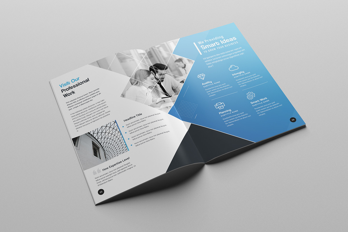 8 Pages Brochure Template, a Brochure Template by Brochure-Market (Photo 3 of 5)