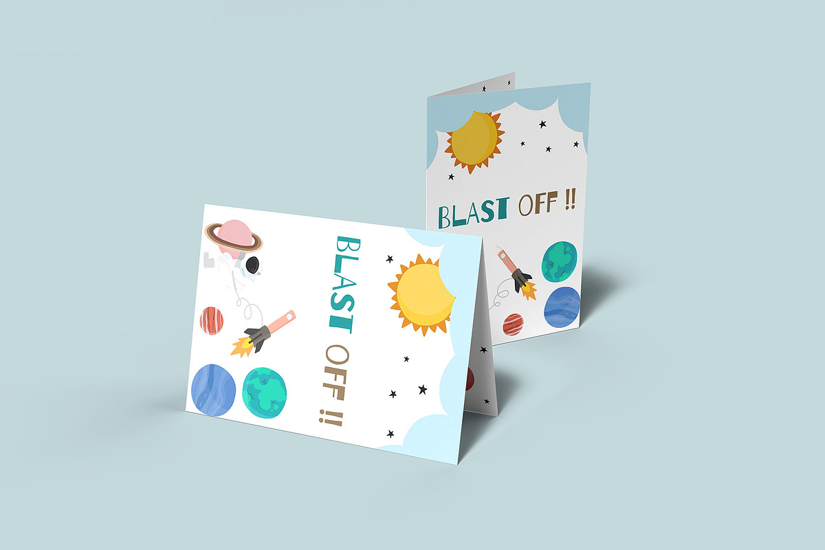 Invitation & Greeting Card Mockup, an Advertising Mockup by Illusiongraphic (Photo 11 of 27)