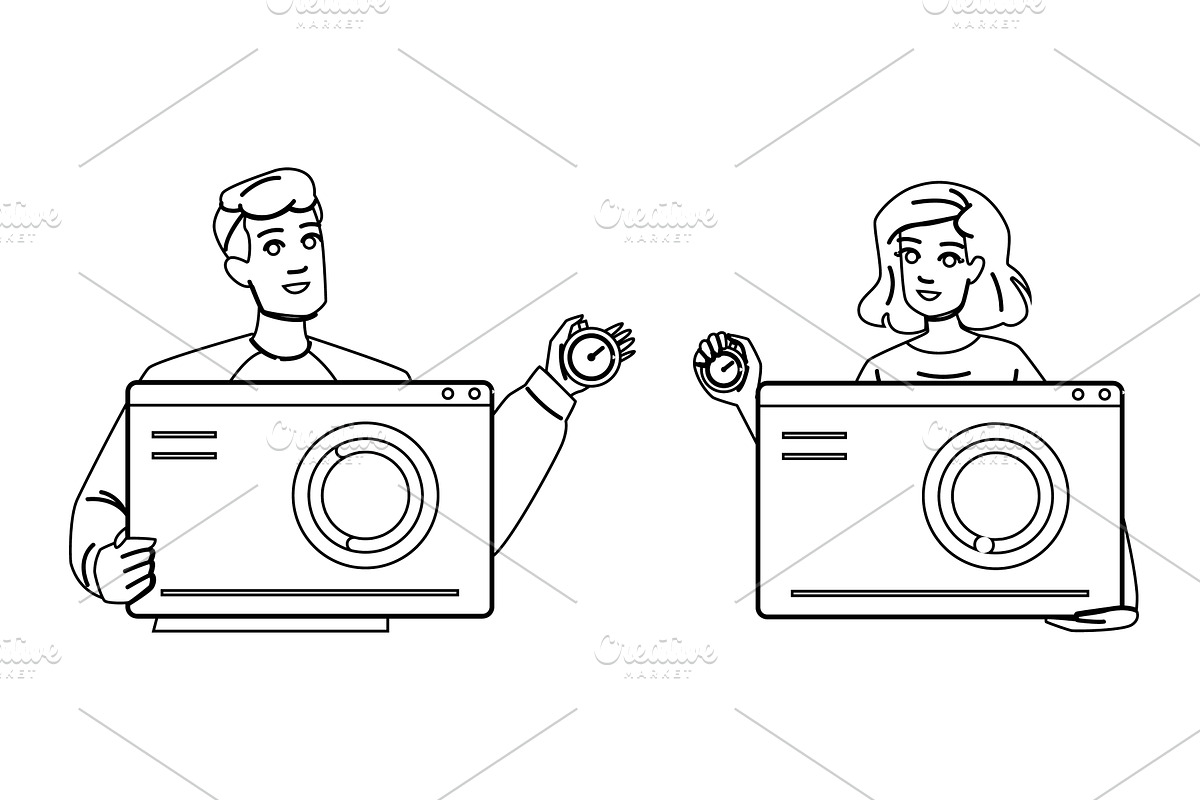 page speed vector, a Technology Illustration by pikepicture