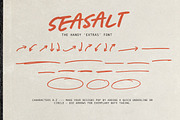 Seasalt - Casual Marker typeface, a Script Font by Nicky Laatz (Thumbnail 11 of 12)