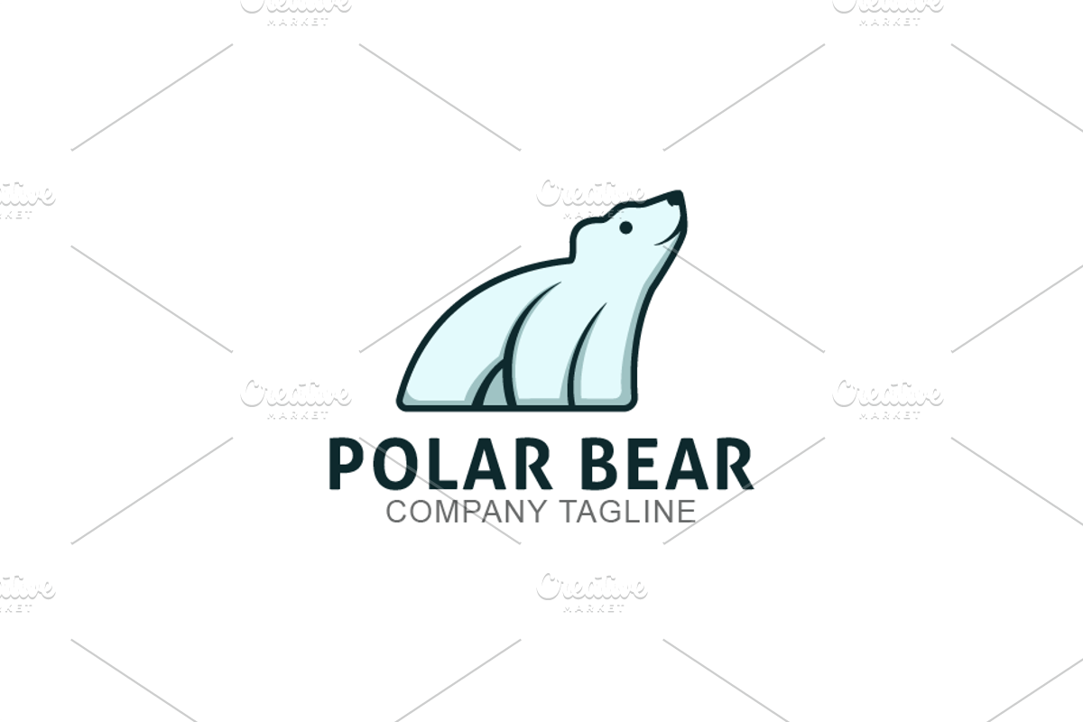 Polar Bear - Logo Template, a Branding & Logo Template by Twelve.std (Photo 2 of 3)
