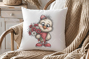 Whimsical Easter Chick Clipart, an Illustration by OK Design (Thumbnail 4 of 6)
