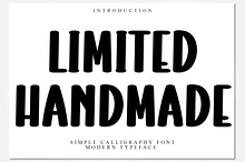 Limited Handmade