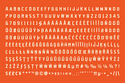 Melagow Display Variable, a Sans Serif Font by 24Design Studios (Thumbnail 9 of 11)