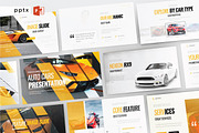 AUTOCARS - Powerpoint Template, a Presentation Template by Shafura (Thumbnail 1 of 6)