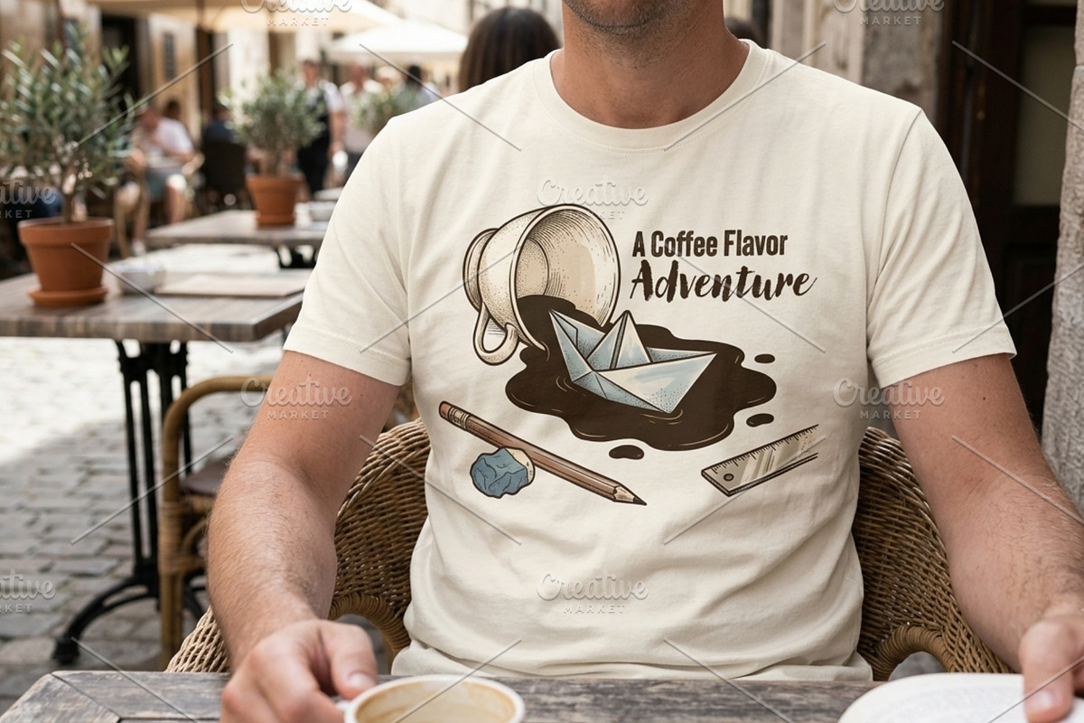 A coffee flavor adventure, a Food Illustration by Vectorlina (Photo 2 of 4)