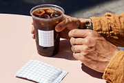 Iced Coffee Cup Mockup, a Cups & Container Mockup by nkate (Thumbnail 6 of 6)