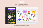 Blossom: Floral Vector Graphic Pack, a Graphic by Charmaine Yu (Thumbnail 3 of 10)