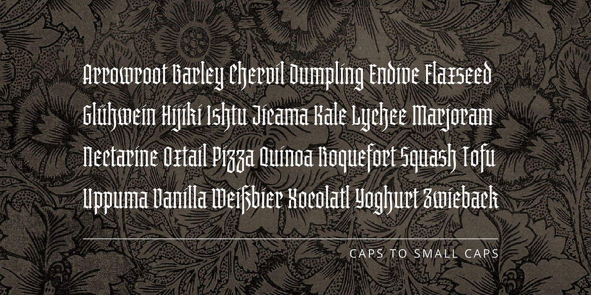Brilliance, a Blackletter Font by Catharsis Fonts (Photo 6 of 8)