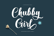 Chubby Girl Script, a Script Font by moriztype (Thumbnail 1 of 9)