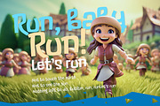 Craliccoob modern kids children font, a Sans Serif Font by popskraft (Thumbnail 8 of 13)