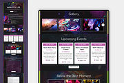 Nightclub Wix Studio Website, a Templates & Theme by Kitteeh (Thumbnail 5 of 10)