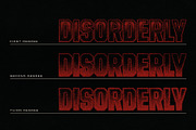 DISORDERLY - Text Abuse System, a Graphic by TRASHCRAFT (Thumbnail 2 of 4)