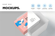 Soap Box Mockups, a Packaging Mockup by megostudi0 (Thumbnail 4 of 6)