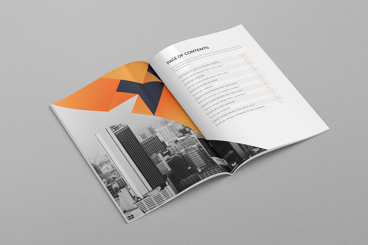 Company Brochure 16 Pages, a Brochure Template by Brochure-Market (Photo 4 of 10)