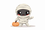 Halloween Ghost & Skeleton Art, an Illustration by hafijul (Thumbnail 5 of 26)