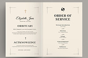 Elegant Funeral Invitation Card, a Stationery Template by MightyDesign (Thumbnail 4 of 8)