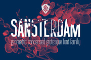 Sansterdam 4 fonts pack, a Sans Serif Font by NREY (Thumbnail 1 of 7)