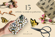 Vintage butterfly modern collection, an Animal Illustration by Beauty Drops (Thumbnail 7 of 8)