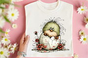 Whimsical Easter Clipart, an Illustration by Libby Wishes (Thumbnail 2 of 7)