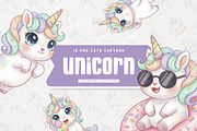 Sweet Unicorn Charming Cartoon, an Animal Illustration by Gohsantosa (Thumbnail 1 of 4)