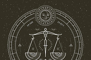♎ Libra Zodiac Symbol, an Object Graphic by painterr (Thumbnail 2 of 2)