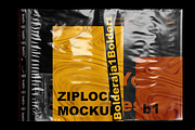 ZipLock Bag Mockup, a Product Mockup by Bolderaja1 Studio (Thumbnail 5 of 10)