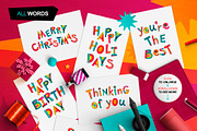 Yeah! - alphabet & set of words, an Object Graphic by Alextanya (Thumbnail 8 of 8)