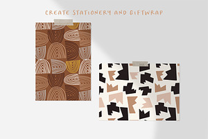 Abstract Doodles Patterns & Elements