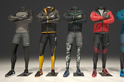 Male mannequin pack 1, a Characters & Person 3D Model by mrGarret (Thumbnail 9 of 20)