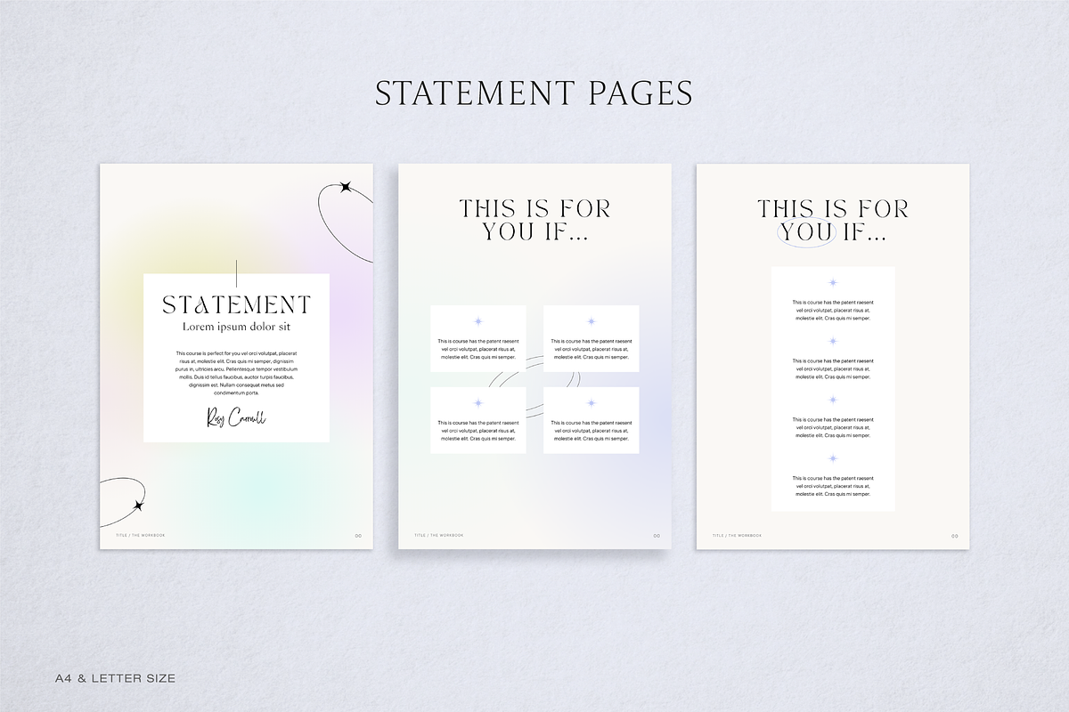 CANVA Workbook & Ebook Template, a Templates & Theme by Cuoco (Photo 8 of 15)