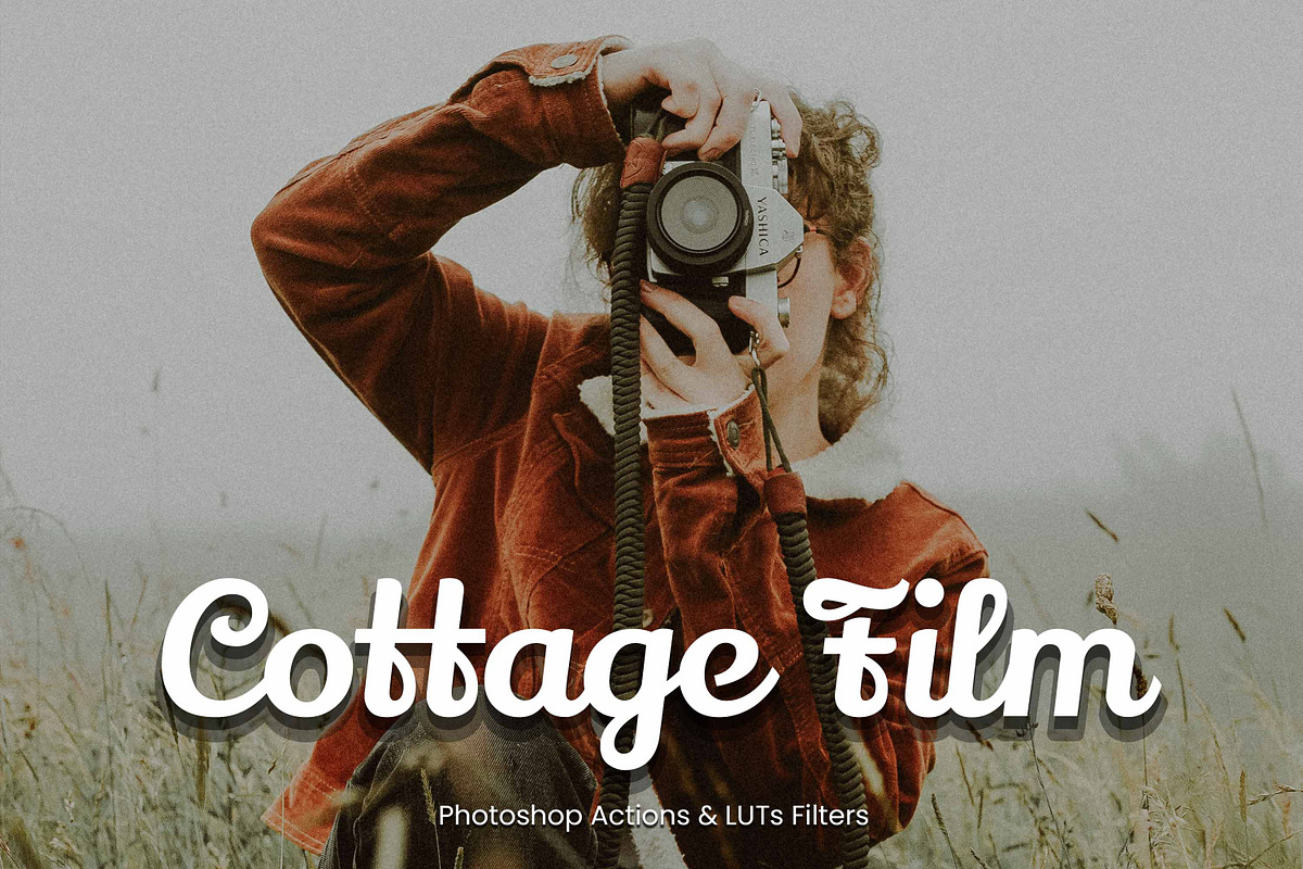 12 Cottage Film Photoshop Actions, an Action Add-On by 3Motional (Photo 1 of 10)
