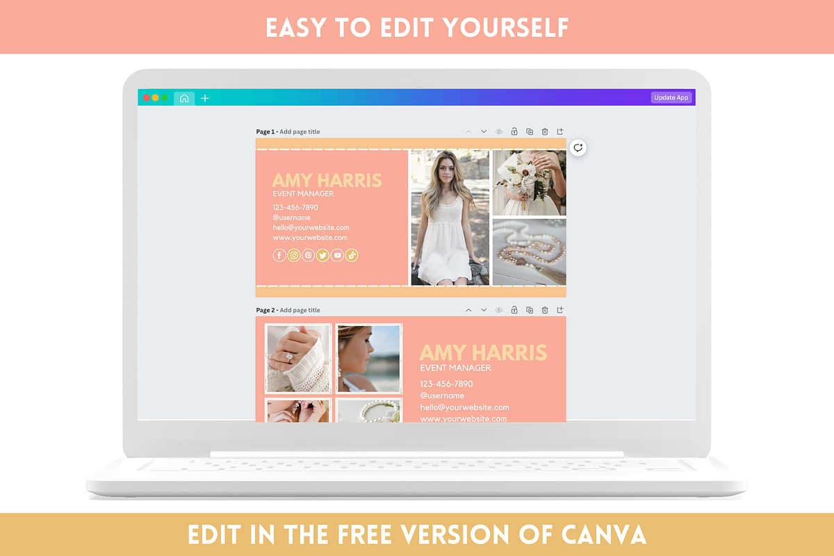 Canva Email Signature Bundle, an Email Template by SunshineStudioBoutique (Photo 8 of 9)