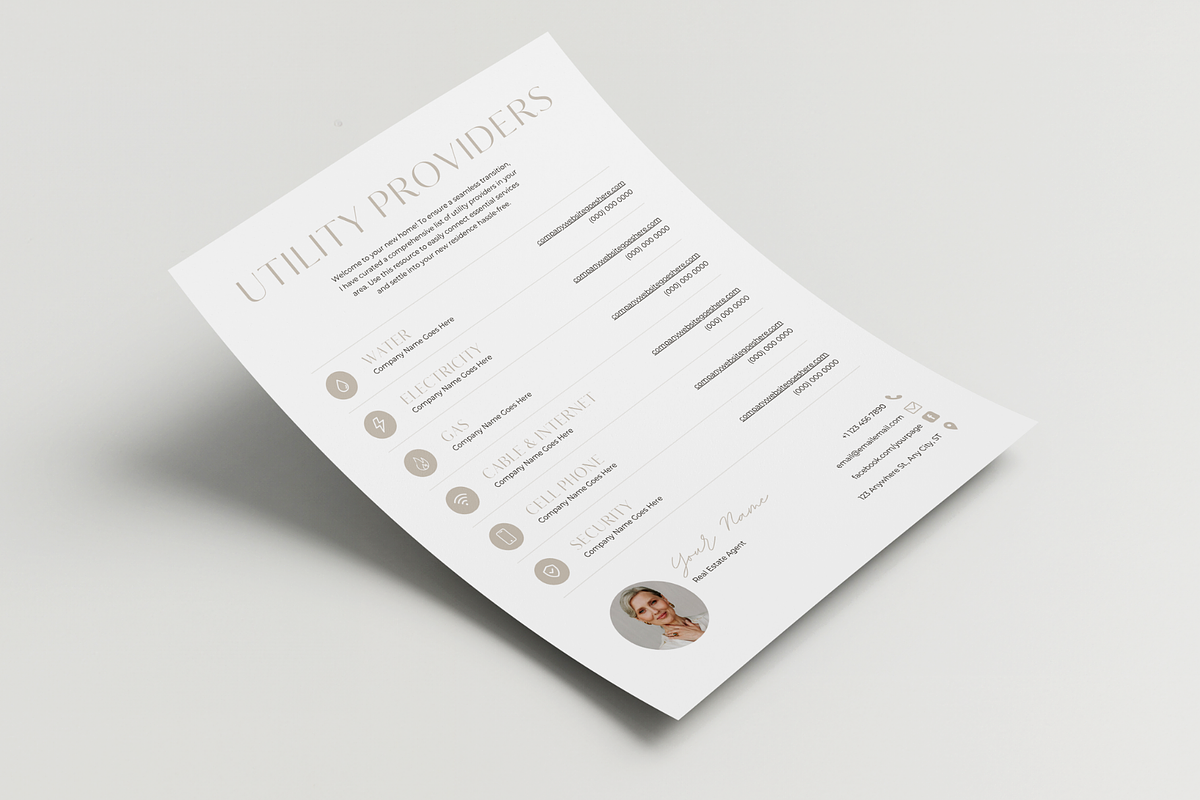 Real Estate Sheets Template BUNDLE, a Design Template by EstateElements (Photo 5 of 8)