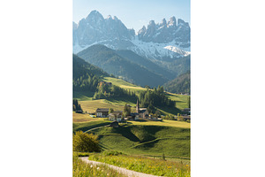 Visit Italy. Morning light spills, a Nature Photo by AD Stock Images