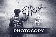 Photocopy Effect, a Layer Style Add-On by Mint Pixels (Thumbnail 1 of 5)