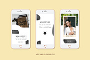Editable Instastories Template, a Social Media Template by Bella+Sophia Creative (Thumbnail 2 of 6)