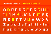 Newro Space - Modern Futuristic Font, a Sans Serif Font by Afkari Studio (Thumbnail 2 of 9)
