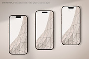 iPhone Pro Max Mockup - 9 Scenes, an iPhone Mockup by Limitless Design (Thumbnail 4 of 11)