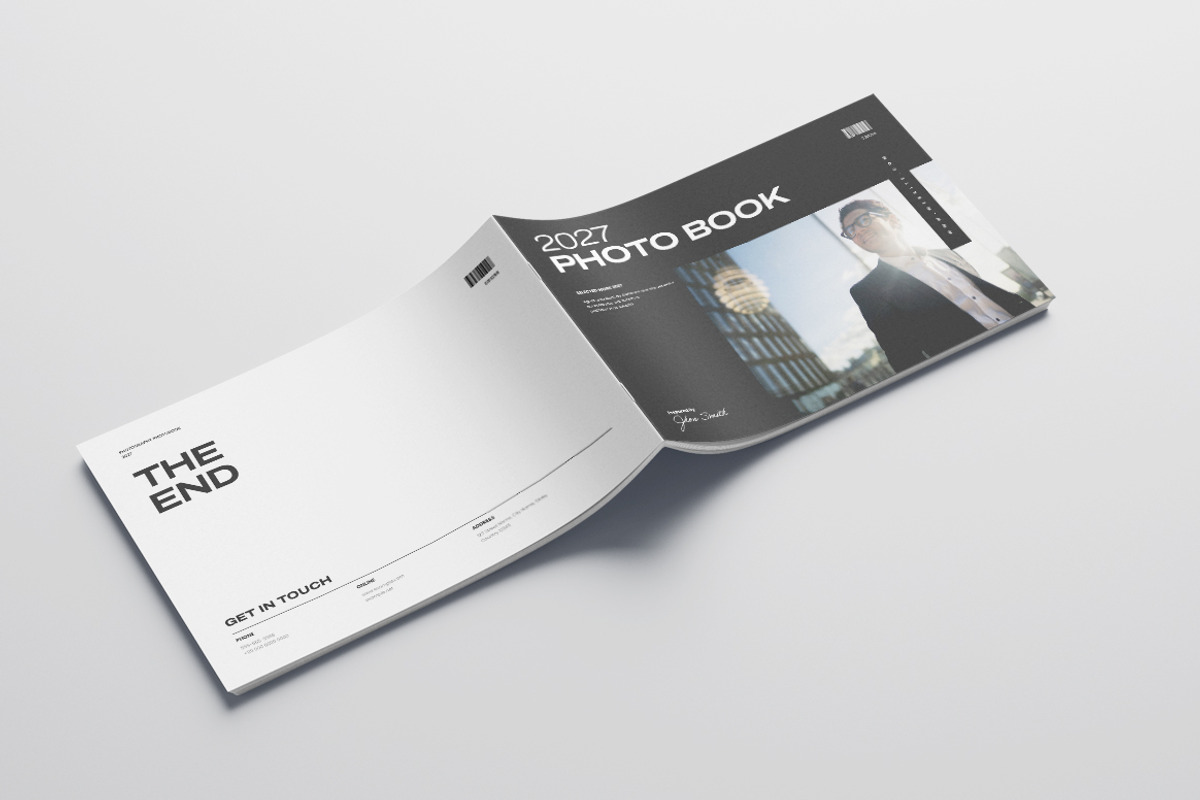 Photo Book Landscape Layout, a Magazine Template by Pixelpick (Photo 9 of 9)