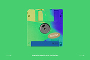Floppy Disk Mockup Template Bundle, a Product Mockup by PrintPixel (Thumbnail 18 of 28)